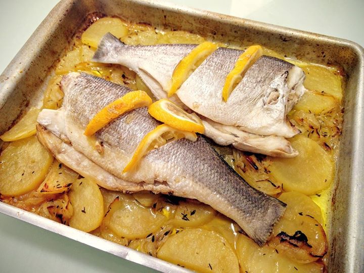 Dorada al horno