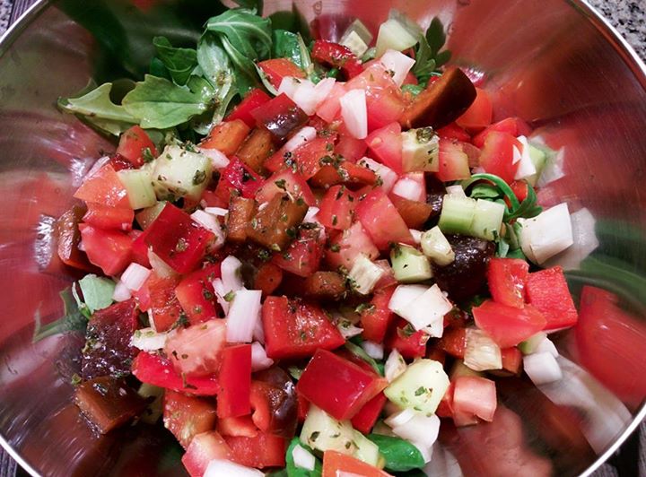 Ensalada con toque Griego