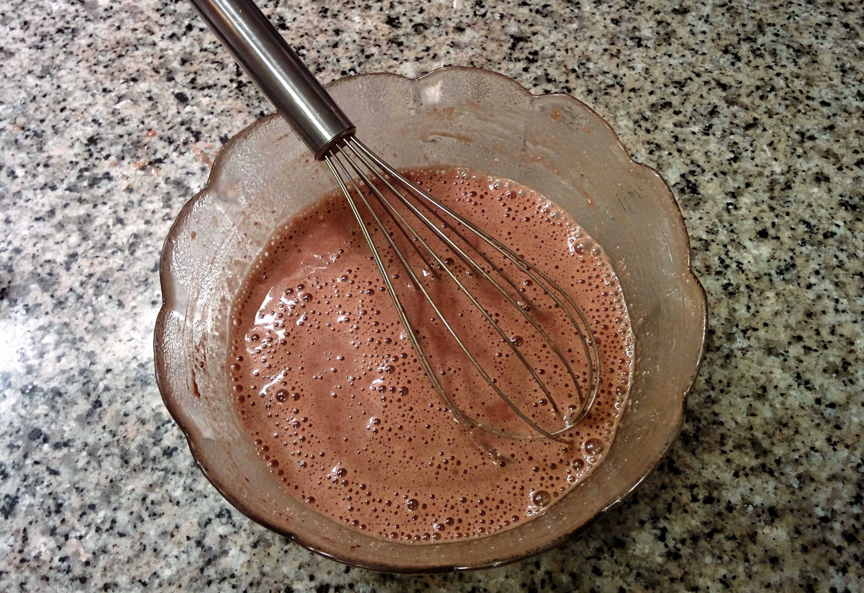 Crepes ligeras de cacao (sin gluten)