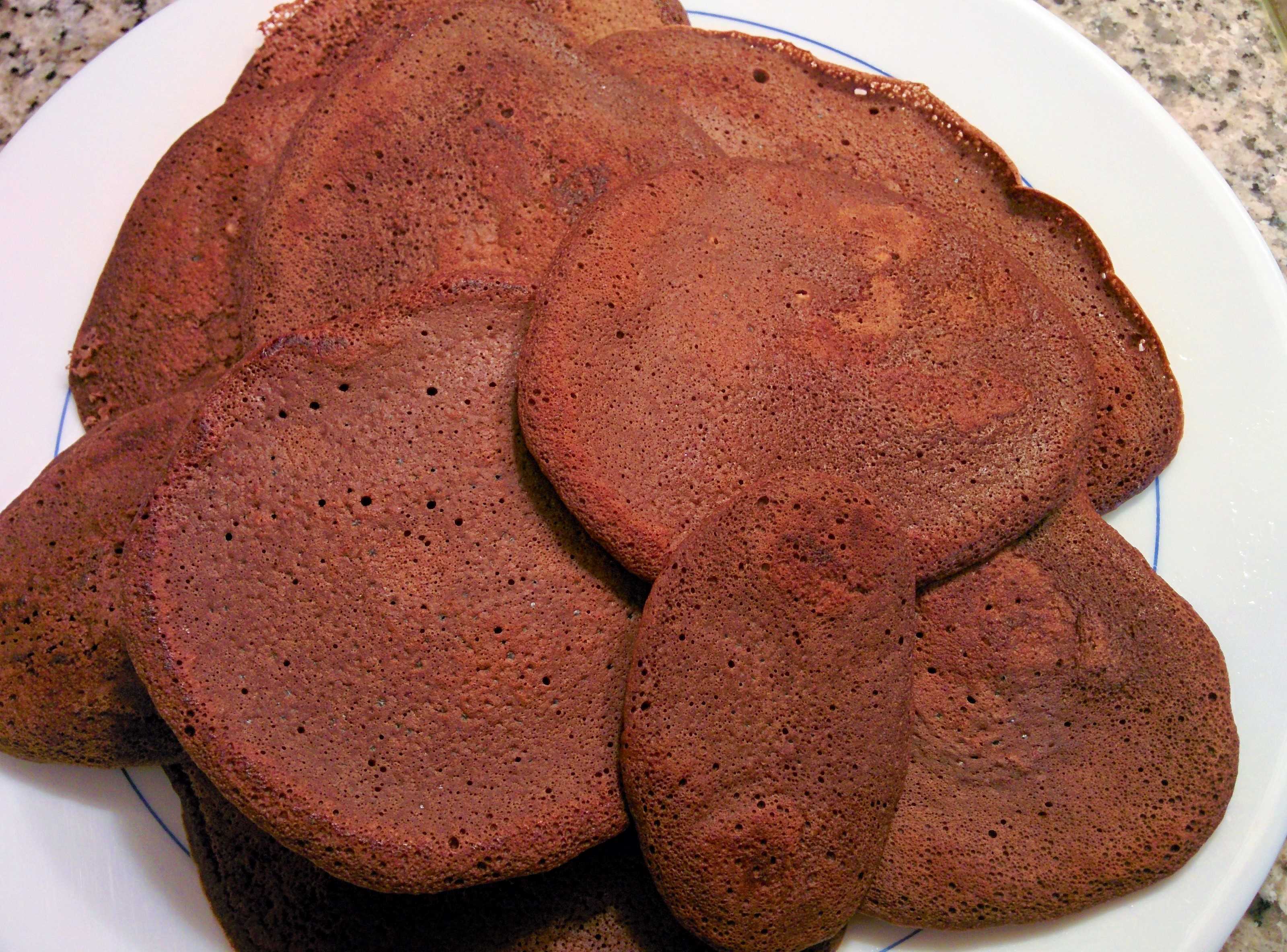 Tortitas de chocolate