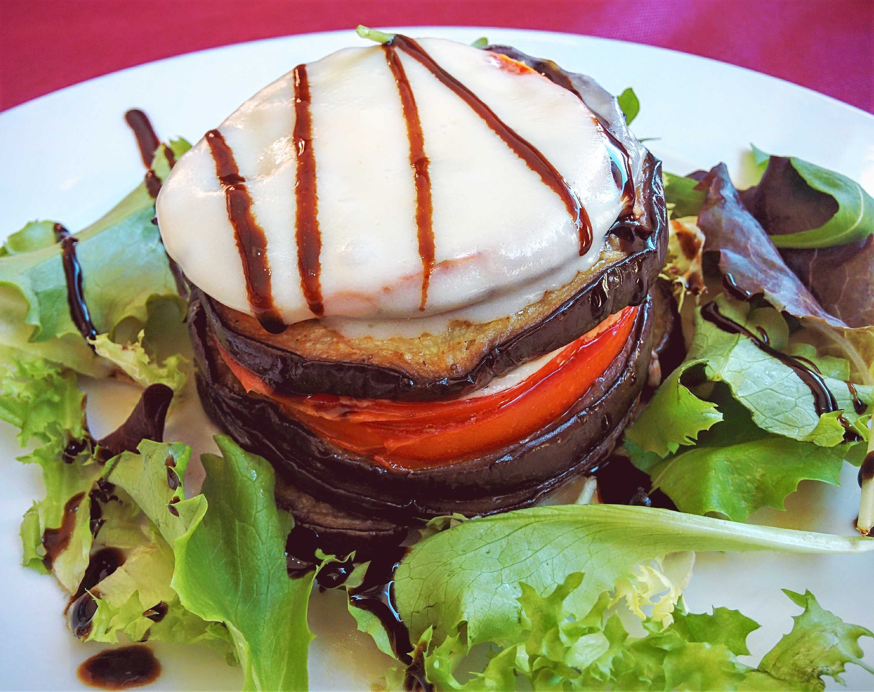 Milhojas de verduras