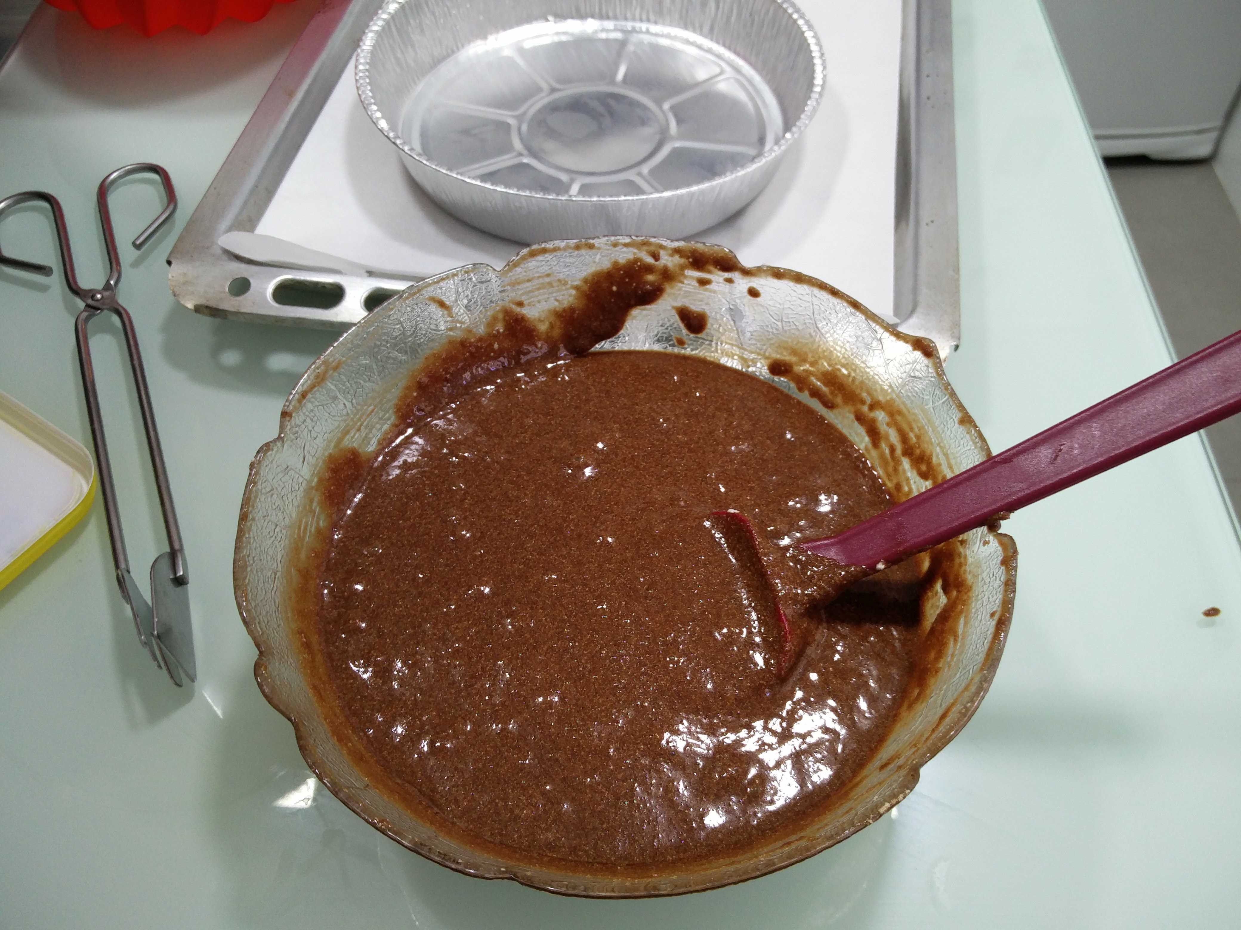Almendrado de chocolate (sin harina)