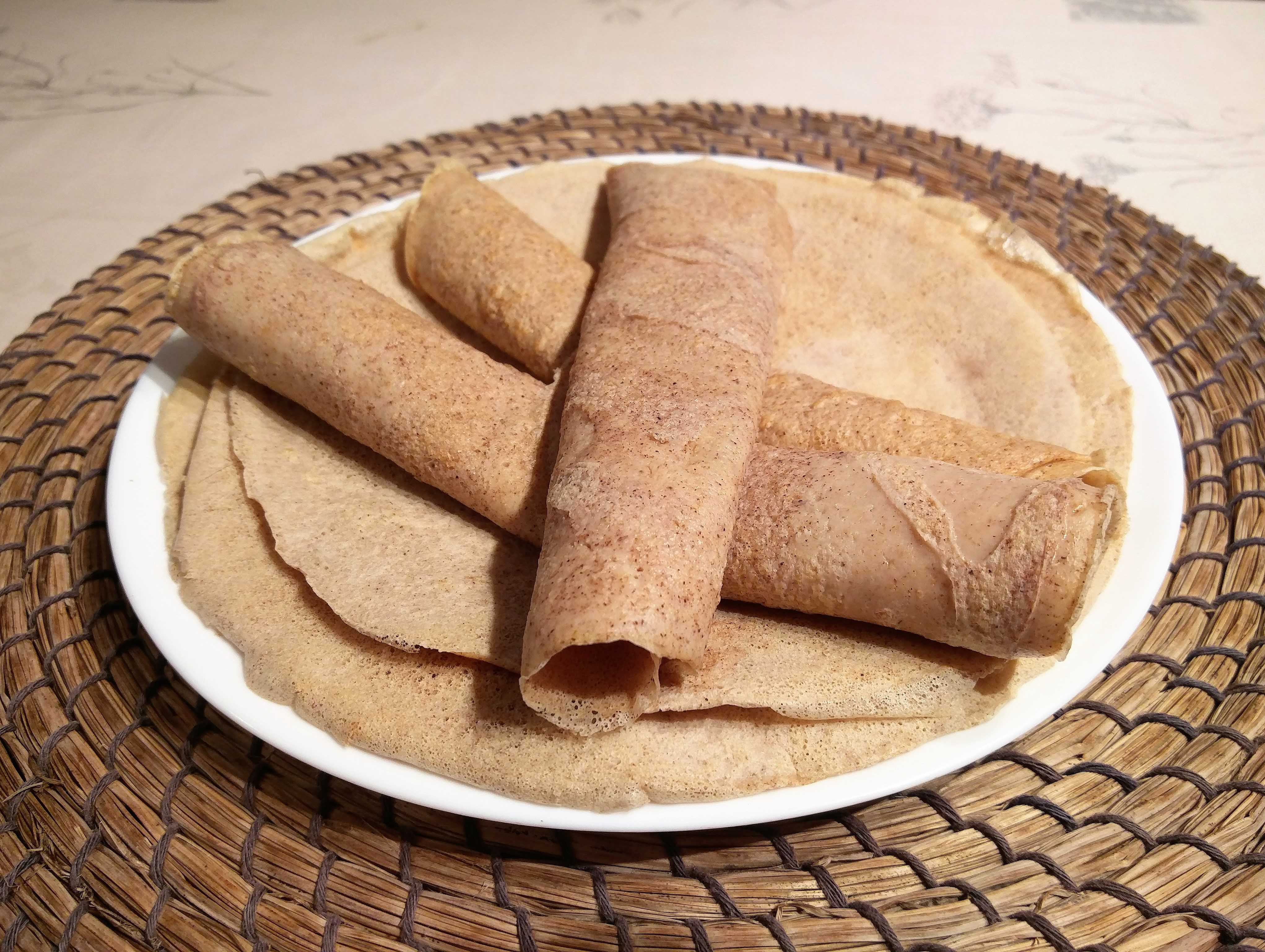 Crepes de avena