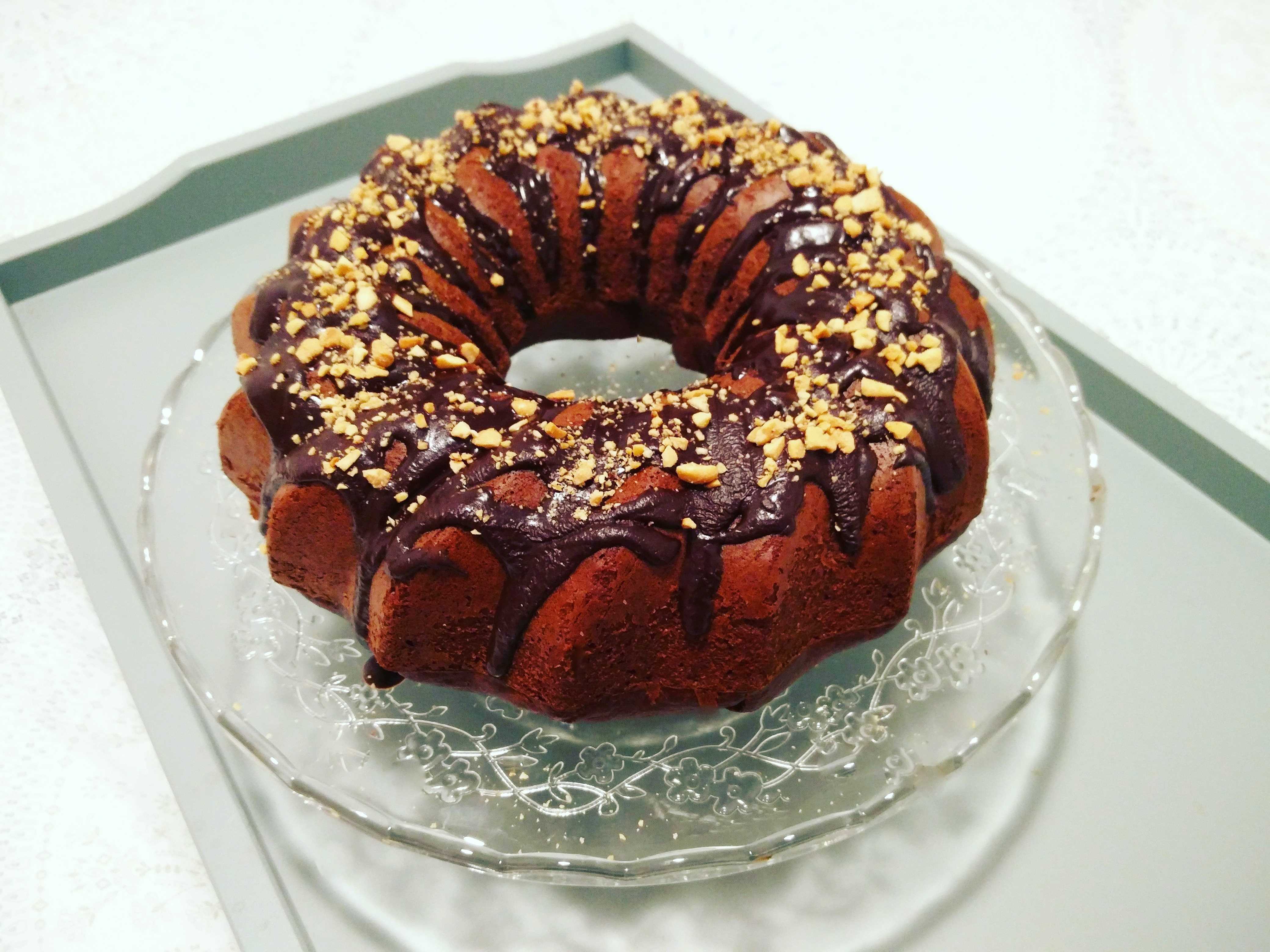 Budín de chocolate