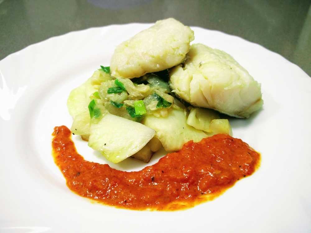 Bacalao confitado