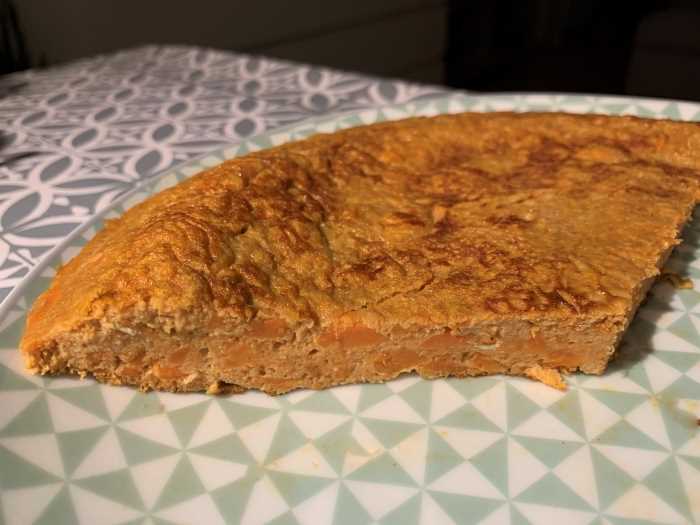 Tortilla de boniato